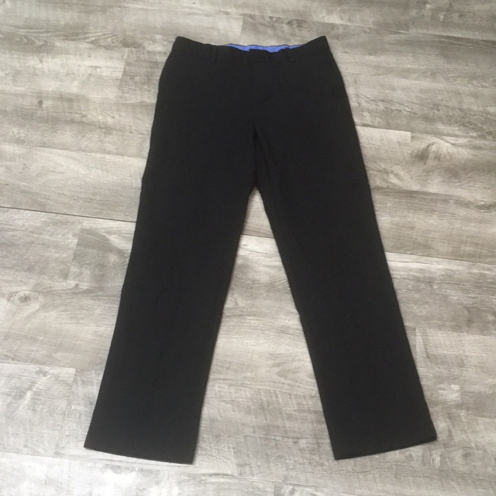 Boys black dress pant IZOD size 12 Regular